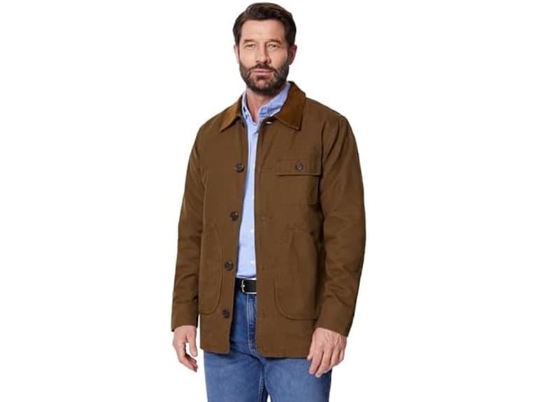 Amazon Essentials Men Cotton Canvas Jacket - Image 1