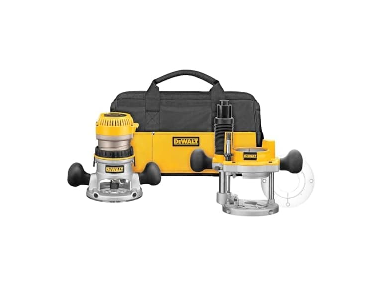 DEWALT DW618PKB Router, Fixed and Plunge Base Kit - Image 1