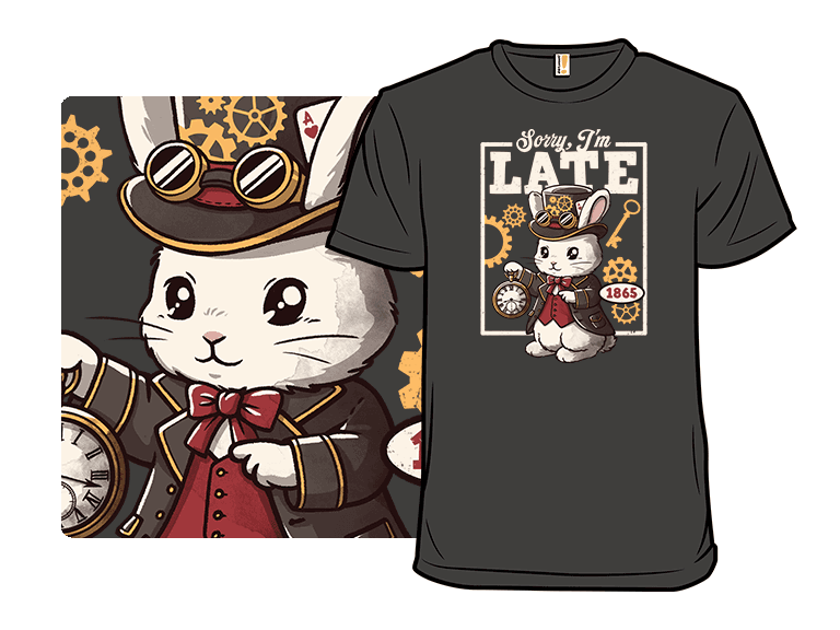 Steampunk White Rabbit - Image 1