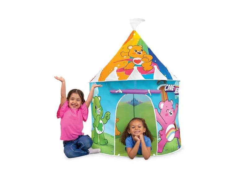 Care Bears Castle Tower Pop-Up Tent for Kids - Image 1
