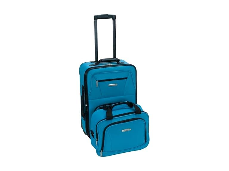 Rockland Fashion Softside Upright Luggage 2PC Set - Image 1