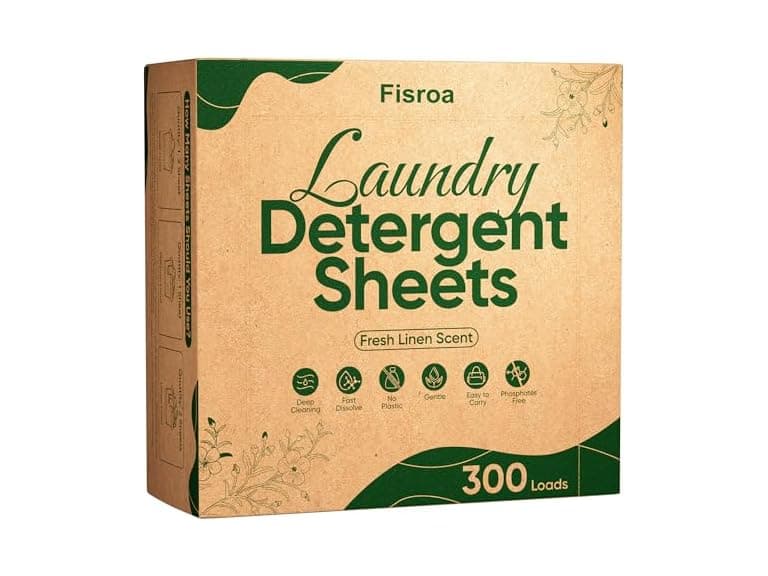 Fisroa Laundry Detergent Sheets, 150 Sheets - Image 1