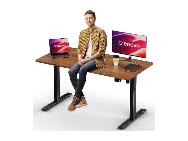 Crenova Electric Standing Desk,Height Adjustable - Image 1