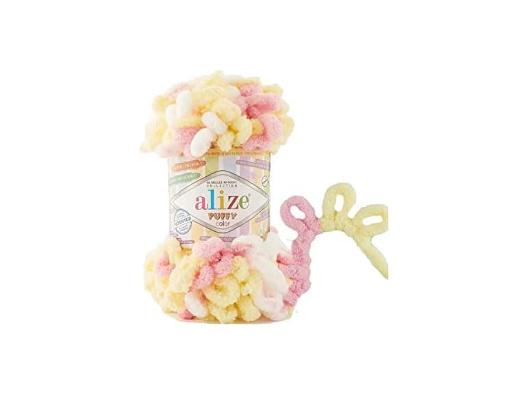 Alize Puffy Color Baby Blanket Yarn Lot - Image 1