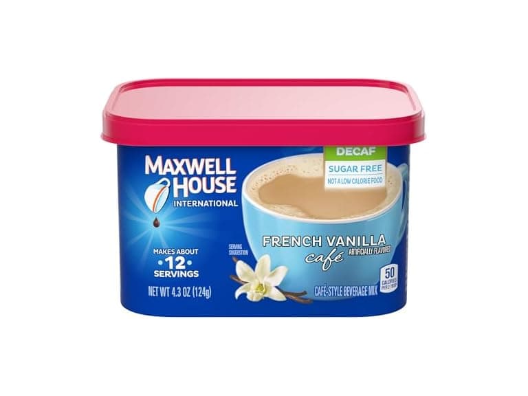 Maxwell House Sugar-Free French Vanilla Decaf - Image 1