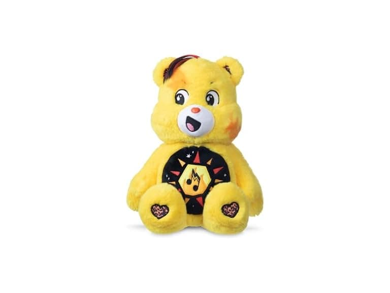 Care Bears 14" Rock Theme Funshine Bear - Image 1