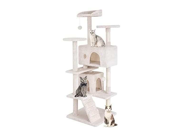 PayLessHere Cat Tree 54in Tower with Cat Scratching Post - Image 1