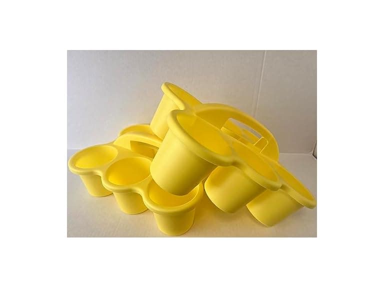 Teaching Tree Cup Caddy 6 Hole (Yellow) - Image 1