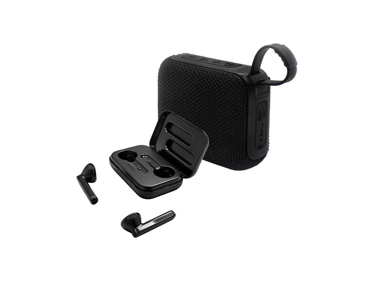 Wireless Speaker + Wireless Earbuds - Image 1