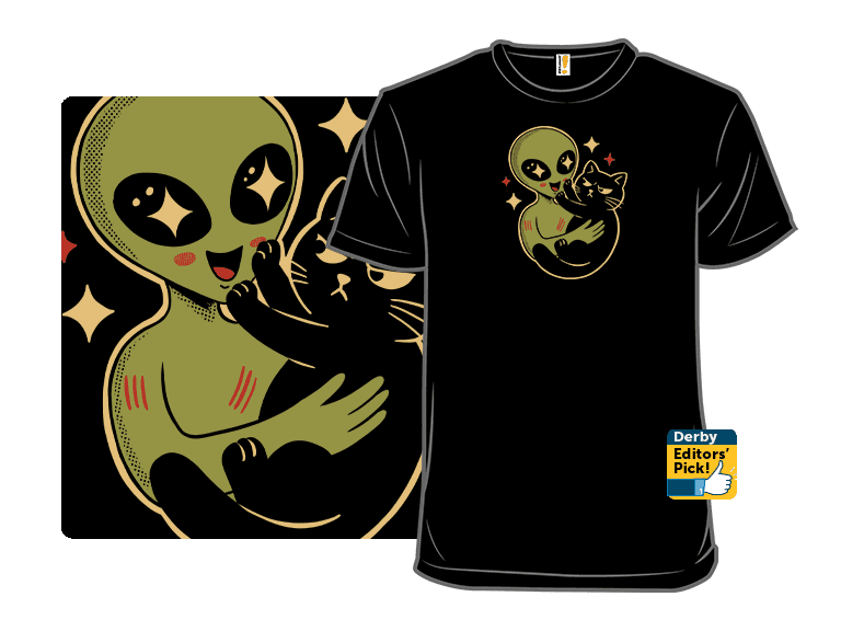 Alien loves cat - Image 1