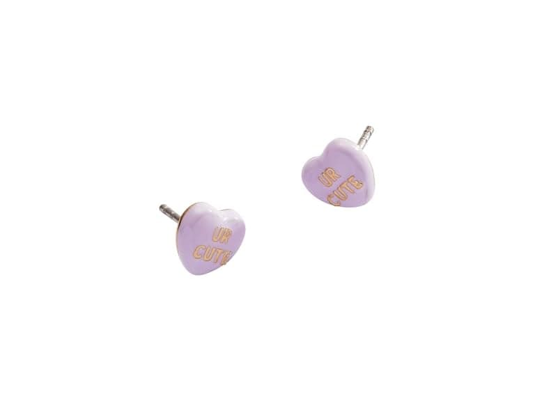 Alex and Ani Sweethearts UR Cute Stud Earrings - Image 1