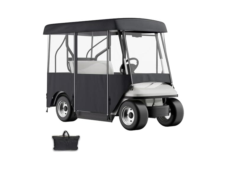 Golf Cart Enclosure, Polyester Driving - Image 1