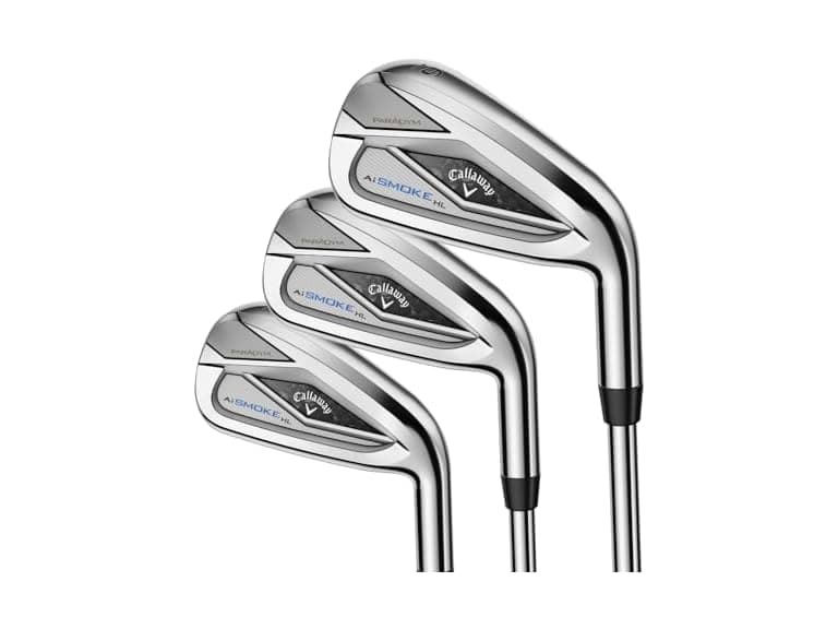 Callaway Golf Paradym AI Smoke HL Iron Set (5-PW, Graphite, Light) (Left Hand) - Image 1
