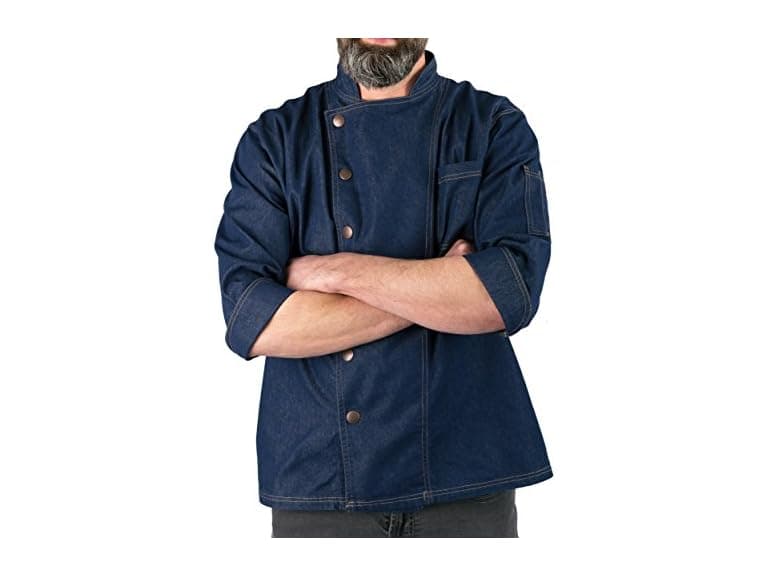KNG (S) Snap Front Chef Coat - Image 1