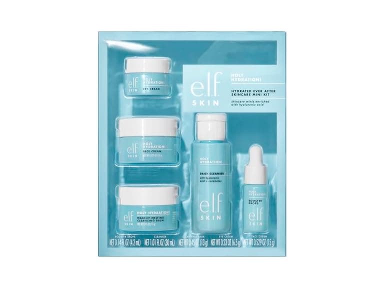 e.l.f. SKIN Holy Hydration! Hydrated Ever After Skincare Mini Kit - Image 1