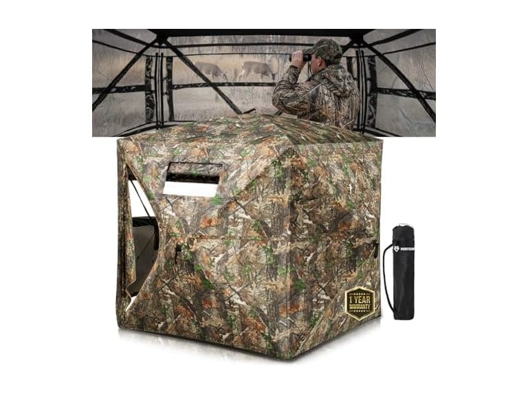HUNTSEN Hunting Blind 270° See Through - Image 1