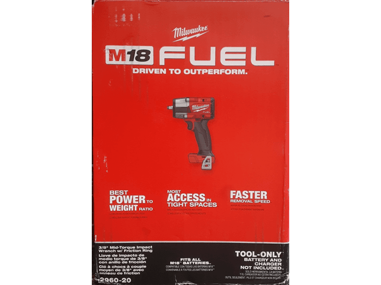 Milwaukee 2960-20 M18 GEN-2 MT 3/8in Impact Wrench - Image 1