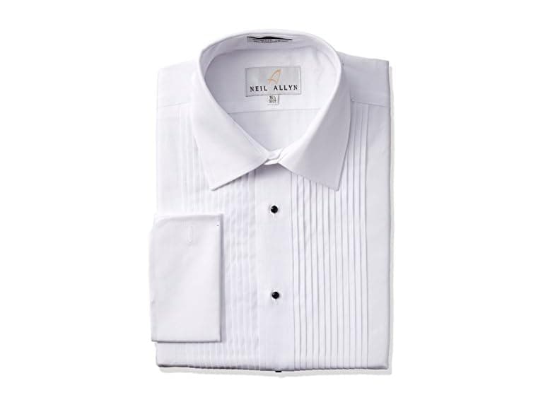 Neil Allyn Men (17" Neck 32"-) Tuxedo 100% Shirt - Image 1