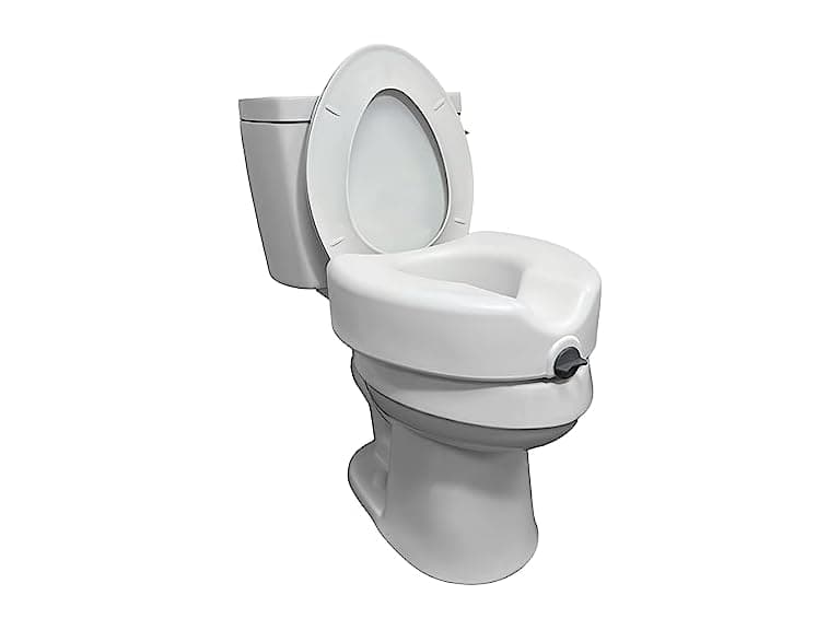 ProBasics Raised Toilet Seat For Seniors with Safety Lock - Image 1