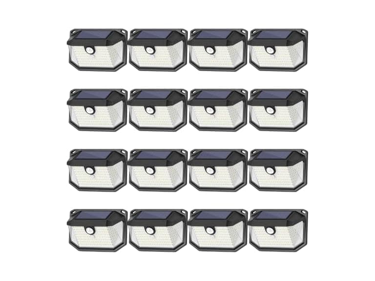 Brightever 16-Pack Super Bright 178 LEDs Motion Sensor Wall Light - Image 1