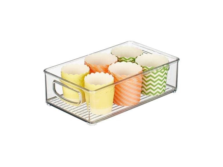 iDesign Stackable Pantry Bin with Handles - Image 1