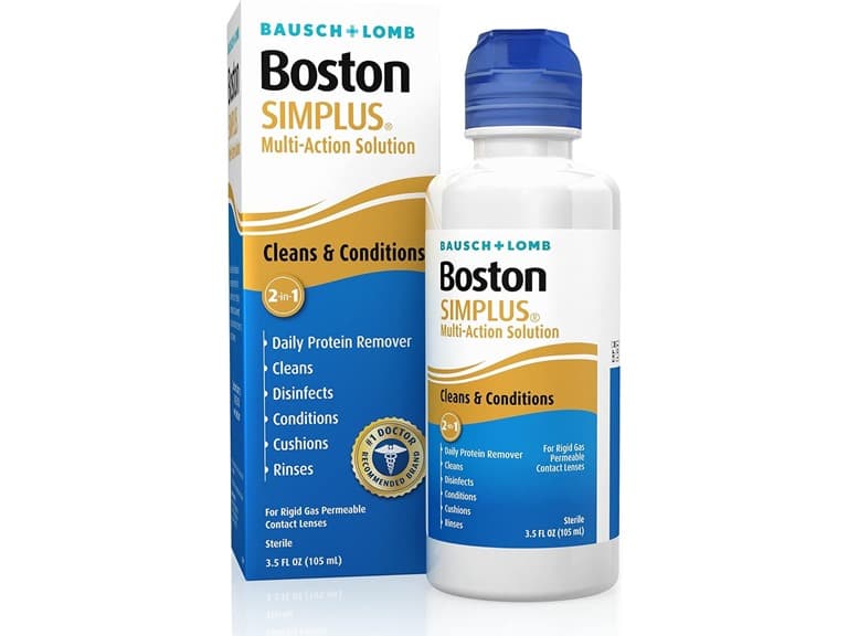 Boston SIMPLUS RGP Solution 3.5oz - Image 1