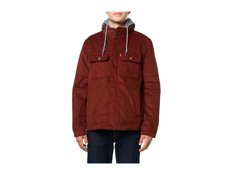 Levi's Men Hooded Utility Jacket - Image 1