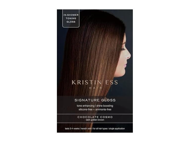 Kristin Ess Hair Gloss Chocolate Cosmo Dark - Image 1