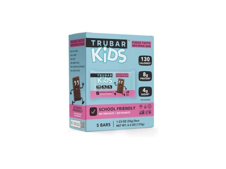 TruBar Kids Fudge Brownie Bar 5ct, 6.2 - Image 1