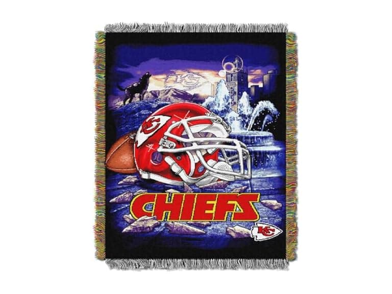 KANSAS CITY CHIEFS Woven Tapestry - Image 1