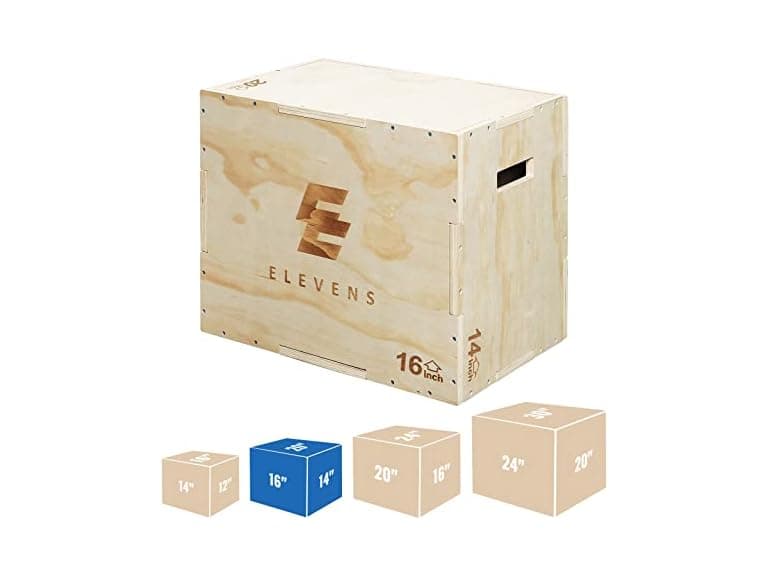 Elevens 3 in 1 Wooden Plyo Box (20"x14"x16") - Image 1