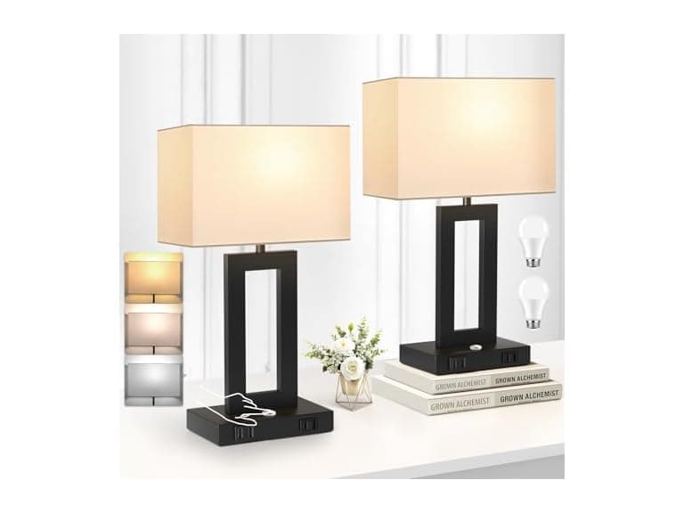 Kondras B0DC6F31YN Dimmable Table Lamp - Image 1