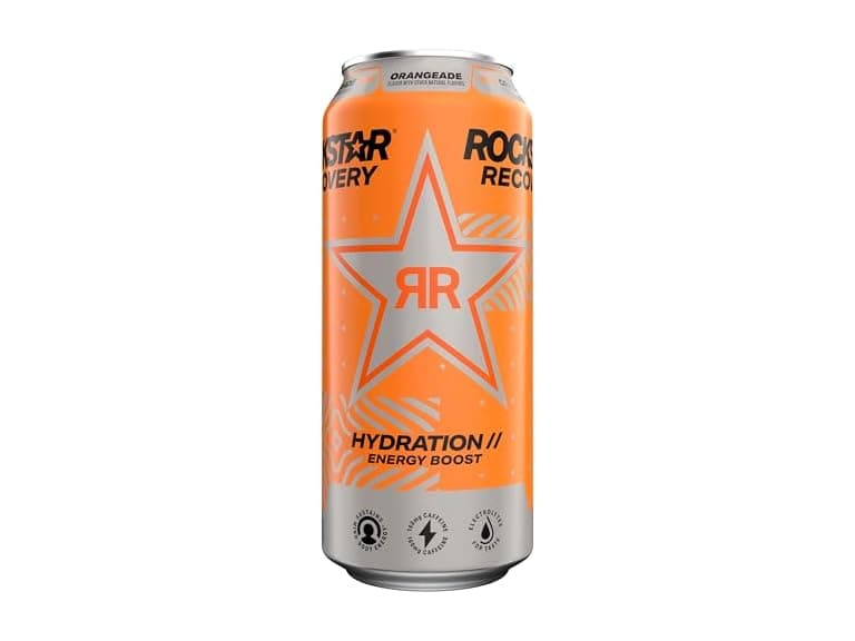 Rockstar Recovery Orange 16oz - Image 1