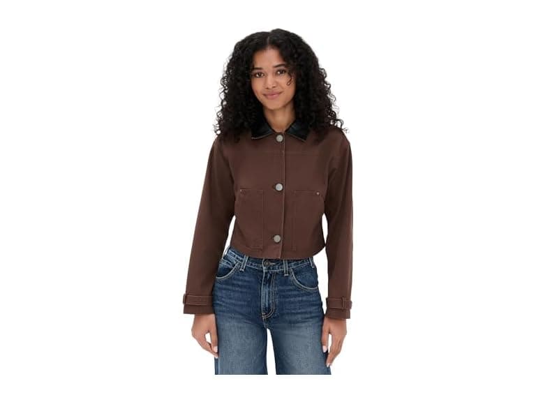 LE BOP Women's Harriet Cropped Jacket, C - Image 1