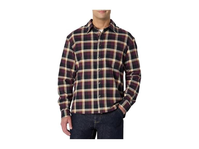 Amazon Essentials Men Relaxed-fit Flannel Shirt - Image 1