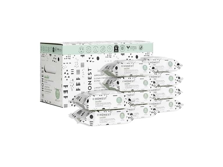 The Honest Company Unscented Wipes 720 Count - Image 1