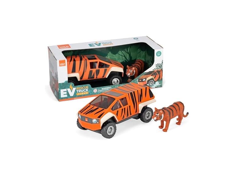 WILD REPUBLIC E-Team Box Set Safari Rescue EV Figurine - Image 1