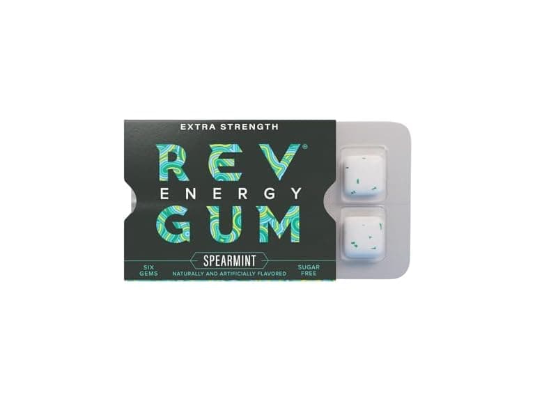 Rev Gum Caffeine Energy Gum - Image 1