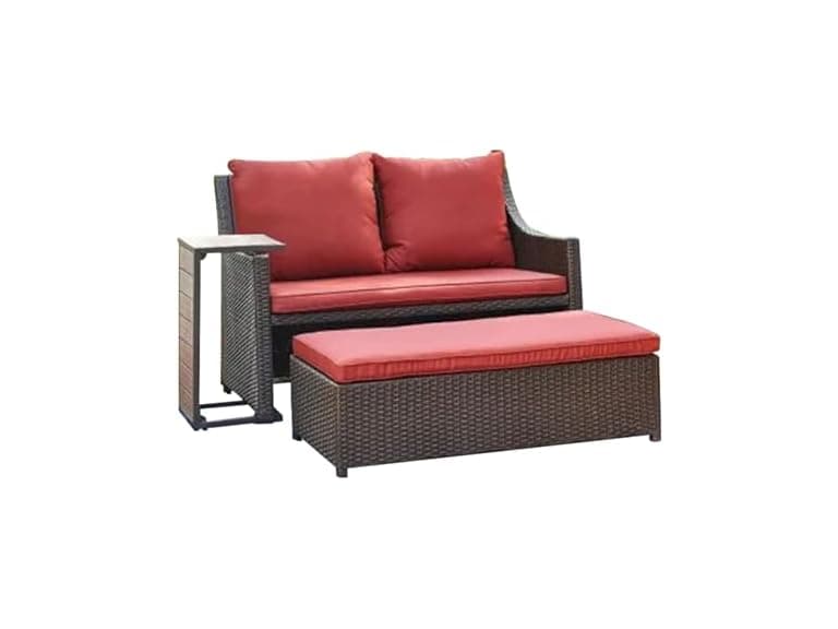 Four Seasons Courtyard Redington Chic 3 Piece Patio Set - Image 1