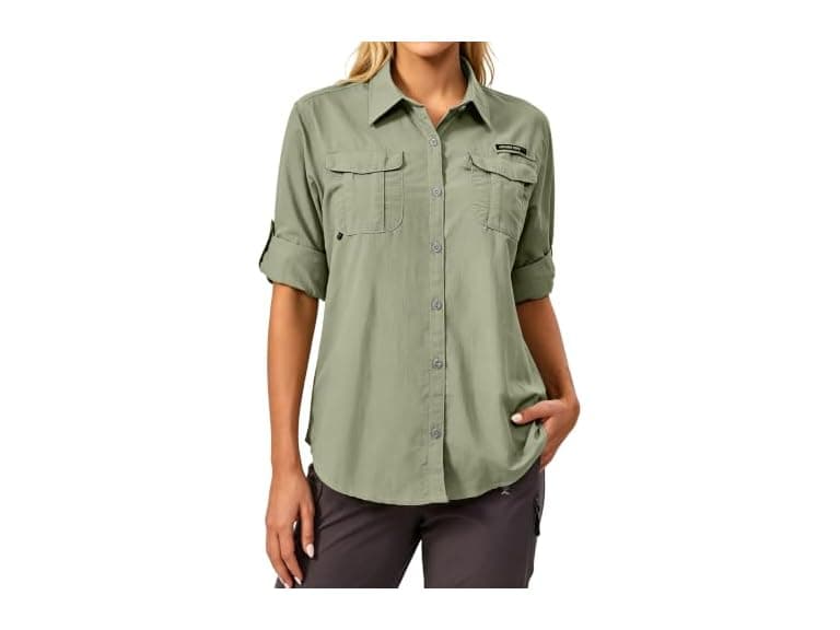 Little Donkey Andy Women (L) Long-sleeve Sun Shirt - Image 1