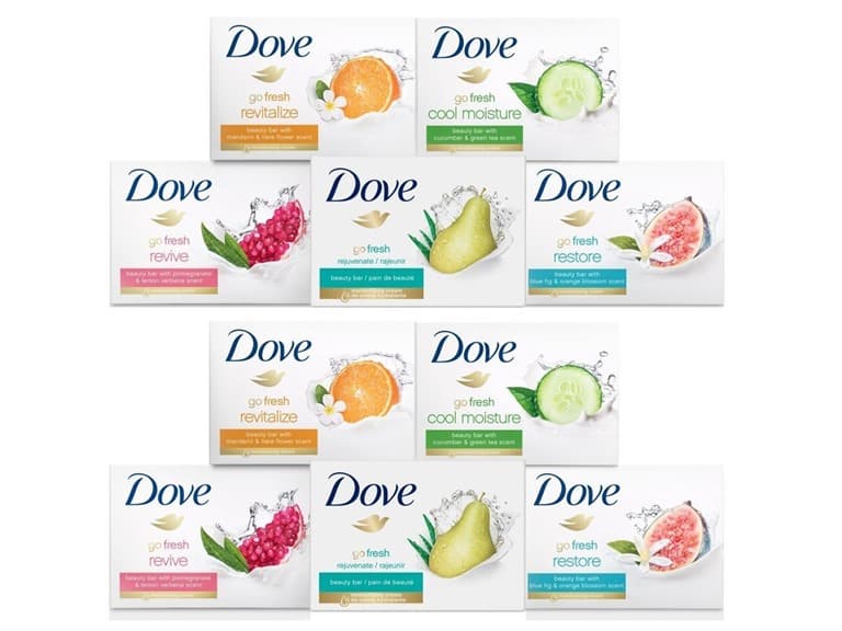 (15 Pack) Dove Bar Soap Variety Bundle - Image 1