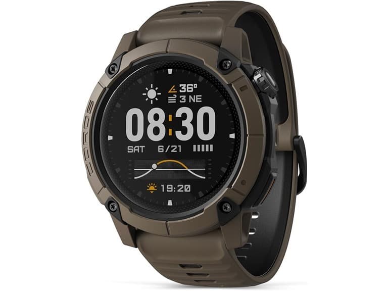 COROS NOMAD GPS Smartwatch - Brown - Image 1