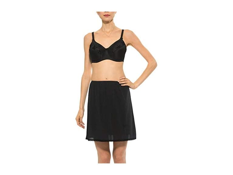 Gemsli Women (XS) Non-Cling Nylon Half Slip Hk300 - Image 1