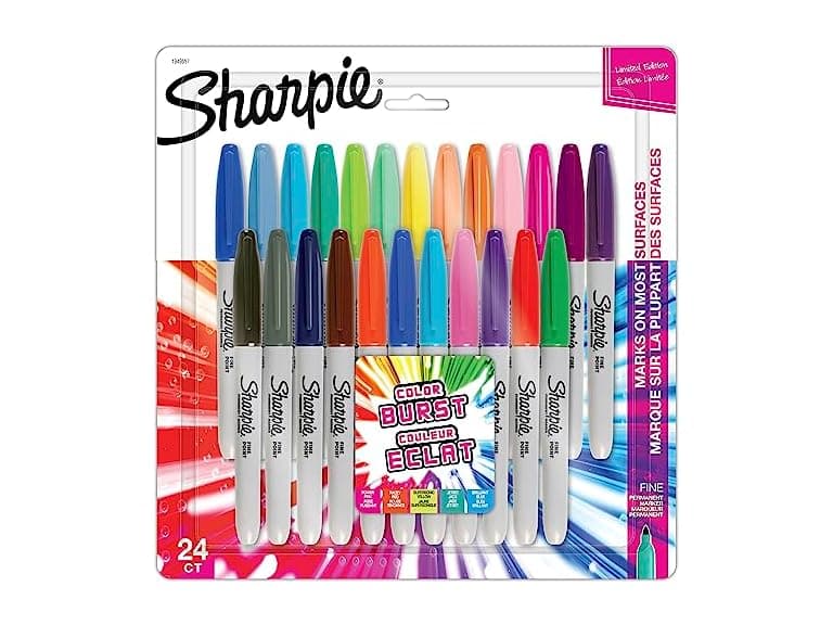 Sharpie Color Burst Permanent Markers, F - Image 1