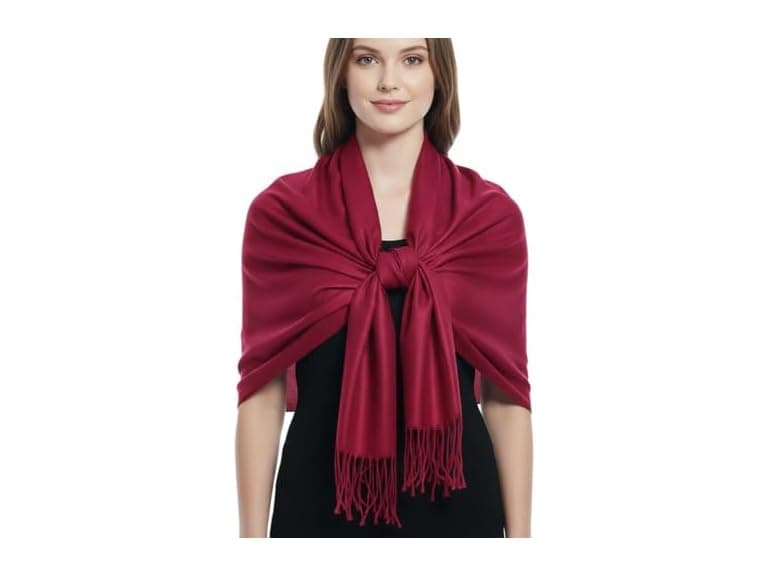 Peach Couture Women (OS) Soft Silky Bamboo Wrap - Image 1