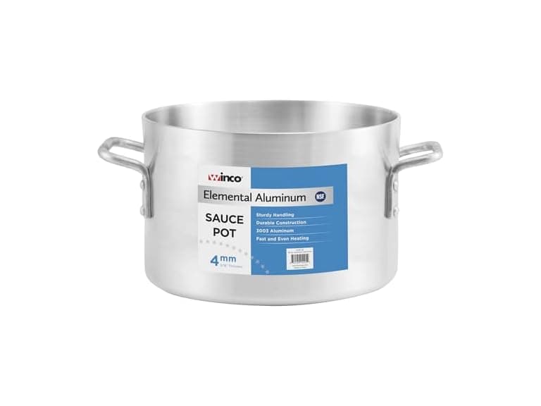 Winco ASSP-20 - Elemental Aluminum Sauce Pot, - Image 1