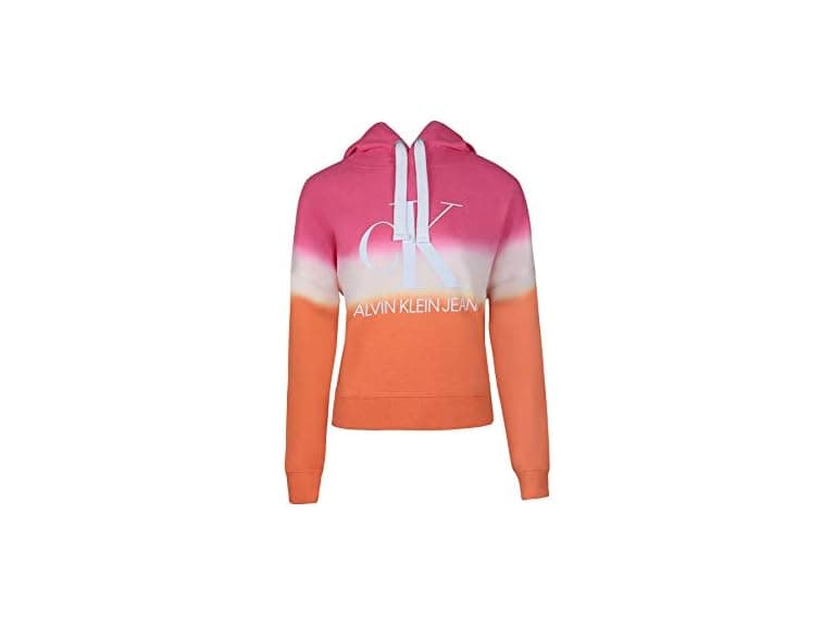 Calvin Klein Women (M) Jeans Monogram Logo Hoodie - Image 1