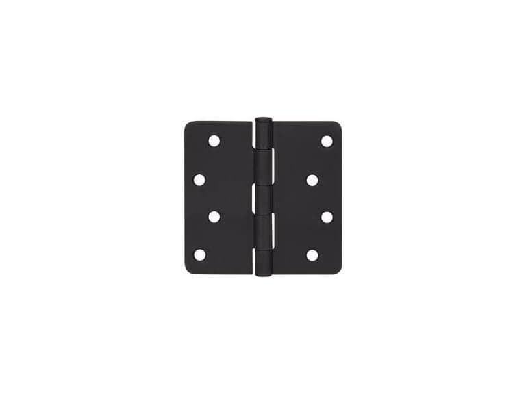 Cosmas Flat Black Door Hinge - Image 1