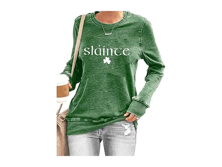 Womens Saint Patrick's Day Shirt - Image 1