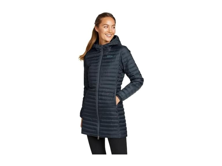 Eddie Bauer Women (L) Microlight Traveler Parka - Image 1